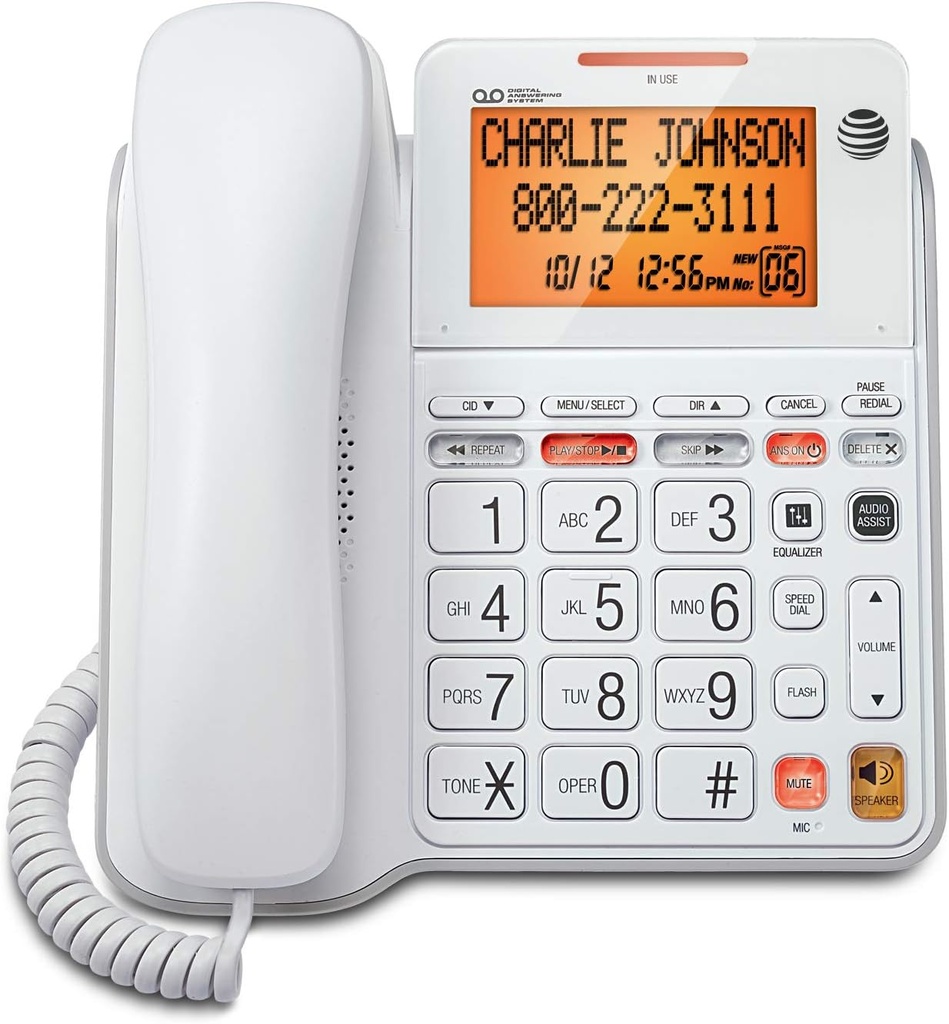 Desk Phone with Answering Machine - CL4940 | Yoder Connections